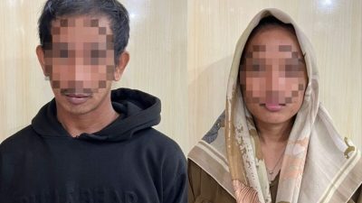 Dua Pelaku Ditangkap di Pelabuhan Feri Sei Jepun Nunukan Bawa Sabu Disimpan dalam Pembalut Wanita