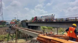 Jembatan Karanganyar Kebumen Ditutup Sebulan Rekayasa Lalu Lintas Diterapkan