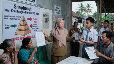 Ratusan Warga Blora Diduga Jadi Korban Investasi Snapboost Kerugian Tembus Rp 2 Miliar